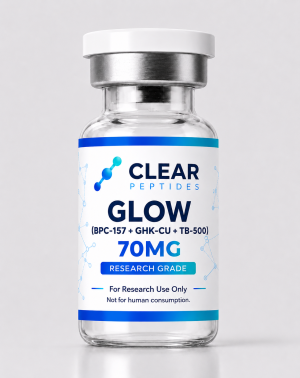 GLOW (BPC-157 + GHK-CU + TB-500) 70mg
